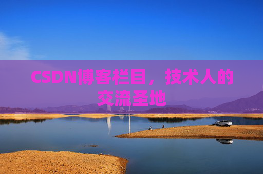 CSDN博客栏目，技术人的交流圣地